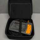 Triple Lens Sewer Camera with 50ft, 5" IPS Screen Borescope with Light, 1080P HD Endoscope IP67 Drain Pipe Snake Drain Camera, 32G Card Semi-Rigid Cable for Plumbing Inspection + Case