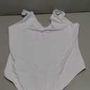 Butsmooth® Womens Sexy Deep V Neck Backless Sleeveless Double Lined Thong Bodysuits for Going Out, XL