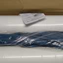 Outdoor Chaise Lounge Cushions Set of 2, 2.5'' Thick Waterproof Foldable Pool Lounge Chair Cushions with Straps, Fade Resistant Patio Chaise Cushions, 75'' x 24'' for Pool, Patio & Backyard-Teal