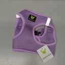 EcoBark Step in Dog Harness - Eco-Friendly Dog Harnesses for Small and Medium Breed Dogs - Reflective and Adjustable Body Halter Vest - Soft Mesh Toy Breed Harness (Lavender, Large)