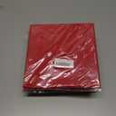 4 x Unisex Matte Preschool and Kindergarten Graduation Cap with Year Charm Tassel (Red)