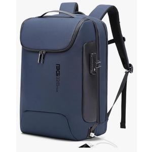 BANGE Mens Business Backpack for Work, Computer Backpacks for Laptops for 17.3 Inch, Men's Backpack with Lock Anti Theft, Backpack for Traveling with USB charging Port