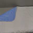 Vive Washable, Waterproof Bed Pad for Incontinence (34" x 36") - Reusable Incontinence Mattress Protector for Adults & Elderly - Bed Wetting Protection Mattress Pad - Underpad Bedwetting Sheet (Blue)