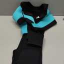 OMGear Wetsuit Kids 2mm 3mm Shorty Neoprene one Piece Short Sleeves Diving Suits Back Zipper Thermal Swimsuit for Youth Boys Girls Scuba Diving Surfing Snorkeling Swimming Water Sports (10, Full/Light Blue)