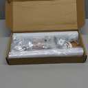 suptek White Projector Ceiling Mount Bracket Fits Flat or Sloped Ceiling Height Adjustable with Extendable Length 30.7-49.21inch,for LCD/DLP Projectors,White (PR05LW)