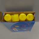 LANKER 24 Pack Flameless Led Tea Lights Candles, Flickering Warm Yellow Battery Operated Electronic Fake Candles, Decorations for Halloween and Festival Celebration (Yellow - 24Pack)