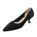 Women's Pumps Kitten Heels Pointed Toe Knit Comfortable Casual Work Office Wedding Dressy 7.5