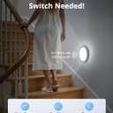 Combuh Battery Operated Shower Light Waterproof Inside, Rechargeable Motion Sensor Ceiling Lights Battery Powered with Remote, No Wiring Magnetic Cordless LED Overhead Lighting for Closet Hallway