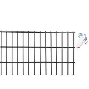 Animal Barrier Fence,8 Pack, Black, 5.5mm Galvanized Steel Ground Stakes,Underground Decorative Garden Fencing for Outdoor Garden Yard Patio,Total Length 13.33FT (L) X 12 Inch (H)