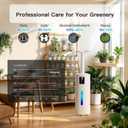 Smart Humidifiers for Large Room Bedroom Home 1800 sq.ft, 17L/4.5Gal Large Humidifier with Extension Tube & 3 Mist Modes, Top Fill Whole House Cool Mist Humidifiers for Plant Commercial Office