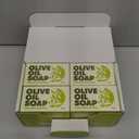 Olive Oil Soap Bars - Set of 8 - Organic Bar Soap - Moisturizing, Gentle on Skin, Rich in Antioxidants - Ideal for Sensitive Skin, Kids, Men, and Women - Perfect for Everyday Use (7.2 Ounce (Pack of 8))