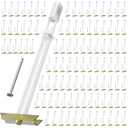 Drywall Anchor with Included Bolts for 1/4-20, Heavy Duty Hollow Drywall Anchors for TV Mounting Kit, Hollow Wall Anchors Holds up to 270lbs Each in 1/2 Dry Wall, 100 Packs