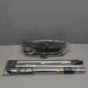 ITTAR Multi-Purpose Scrub Brush with Long Handle, 10" Wide Stiff Bristles Floor Cleaning Brush, 2-in-1 Heavy-Duty Shower Scrubber Brush for Deck, Patio, Pool, Kitchen, Garage, Shower Floor-Black