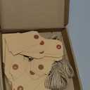 Kraft Paper Small Hang Tags, 100 pcs - Blank Price Tags for Inventory Labeling