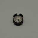 Peakeep Retro 4.5 inches Battery Operated Twin Bell Loud Alarm Clock (Black with Arabic)