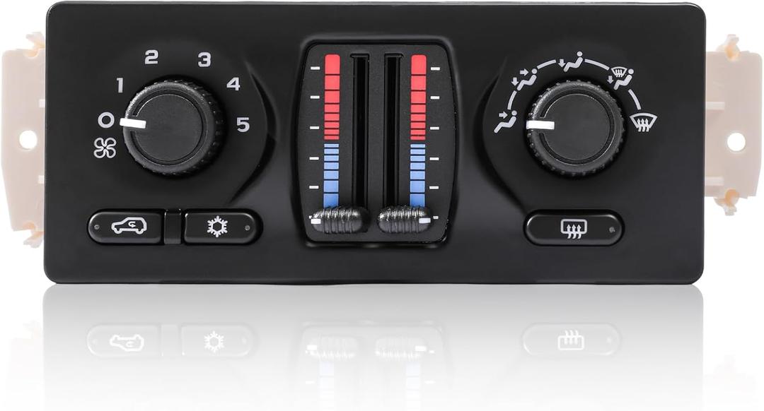 599-210XD Climate Control Module AC Climate Control Panel compatible with 2003-2007 Chevy GMC Buick Cadillac Isuzu Saab Vehicle - Silverado Tahoe Suburban Avalanche Trallblazer Sierra Envoy Yukon 9-7X