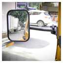 2pcs Car Side Rearveiw Mirror Rectangle Rear View Mirrors Compatible for Jeep Compatible for Wrangler TJ 1997-2006 JK 2007-2017