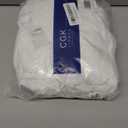 Wrap Around Dust Ruffle Bed Skirt - White - for King Size Beds with 12 Inch Drop - Easy Fit Elastic Strap - Adjustable Pleated Bedskirt w/Brushed Fabric - Wrinkle Free - for Women, Men, Kids & Teens