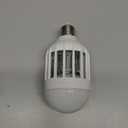 Bug Zapper Light Bulb, 2 in 1 Mosquitoes Killer Lamp Led Electronic Insect & Fly Killer, Porch Light for Entryway, Doorway, Corridor, Balcony and Patio (White)