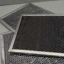 97007696 Replacement Filter For B-Roan - 10.5 X 8.75 Range Hood Filter Compatible with Stove Vent Fan With Aluminum Mesh Charcoal Combo By Funmit- Replaces 6105c 97007697-3 Pack