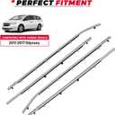 Window Molding Weatherstrip Trim Fit for Honda Odyssey 2011-2017