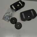 Universal Roller Skid Snow Thrower Shoes | 490-241-0038 Snow Blower Skid Shoes W/Hardware, for Craftsman, MTD, Cub Cadet, Fits Most 2-Stage and 3-Stage Snow Thrower Snowblowers