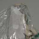 Missnine Clear Bag for Stadium Events Thick PVC Clear Tote Bag for Women with Guitar Strap for Sports Concert Beach (Classic Handles-brown)