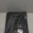 Anmao Vintage Black Lace Curtains 84 Inches Long 2 Panels Set, Romantic Elegant Light Filtering Semi Sheer Floral Thick Lacy Curtain Drapes for Living Room and Bedroom, Each Panel 55W x 84L, Black