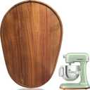 Acacia Wood Mixer Slider Mat for KitchenAid Stand Mixer Wooden Sliding Tray Compatible with Kitchen Aid 5-8 Qt Mixer