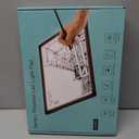 A4 Rechargeable Light Pad with Carry Bag, KOBAIBAN Wireless Magnetic Tracing Light Box, 5-Level Brightness LED Light Board, Cordless Battery Powered Light Drawing Table for DIY Diamond Painting(White)