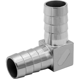 Beduan 1-1/4" ID Hose Barb Elbow 90 Degree Stainless Steel L Right Angle Barbed Fitting(Pack of 1) (1.25 Inch)