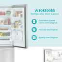 W10830055 Refrigerator Door Gasket for Whirlpool Maytag KitchenAid Kenmore, Refrigerator Door Seal W10163991 W10191105 W10443238 AP6027230 PS11759512 EAP11759512 4458810