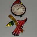 MUMTOP Outdoor Thermometer, Cardinal Large Number Wall Mounted Outside Thermometer for Patio, Yard, Garden