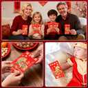 36PCS Horse Chinese Red Envelopes, Lunar New Year 2026 Lucky Money Hong Bao Gift for Spring Festival, 6.73.55 Inch - A1