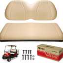 Golf Cart Front Seat Cushion, Precedent Front Seat Bottom & Back Seat Cushion, Compatible with Club Car Precedent 2004-2011