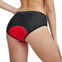 baleaf Women's Cycling Underwear Padded Bike Shorts Padding Spin Biker Briefs Biking Gear (XX-Large)