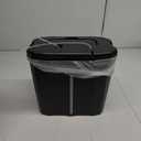 Misting Fan Portable with 11L Bucket for Outdoor Patio, 20000mAh USB Rechargeable Battery Camping Fan, 3 Powerful Wind Speeds, 3 Spray Nozzles, Hanging & Lighting Mister Cooling Fans for Picnic Black