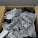 Collapsible Wagon Cart Foldable - Lightweight Portable Heavy Duty Folding Beach Wagons with Wheels - Outdoor Utility Carts for Grocery, Camping, Shopping, Sports, Garden with Large Capacity (Black)