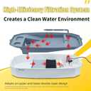 25.4x12.2x9.5 Turtle Tank Kit with Filter & Heat Lamp