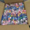 1400Pcs Mini Acrylic Paint Set, 100 Sets 12 Colors Washable Acrylic Paints Bulk with 200 Paint Brushes, Small Painting Strips Kit for Beginners Students Adults Craft Party