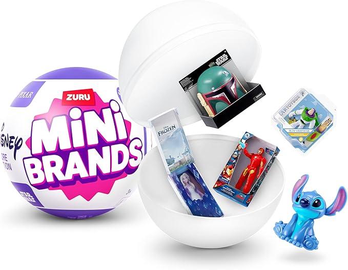 Mini Brands Disney Store Series 3 Capsule by ZURU, Themed Surprise Collectible Minis, Blind Packaging