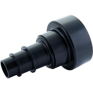POWERTEC 70297 Modular Step 4 in 1 Adapter - Shop Vac Dust Collector Hose Fittings