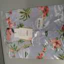 SSLR Big Girls Hawaiian Shirt Beach Tropical Summer Casual Short Sleeve Button Down Shirt