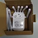 WiFi Extender Signal Booster for Home, New 6X Faster Wireless WiFi Repeater with Ethernet Port, AC1900Mbps Dual Band, Covers up to 12880 sq.ft & 105 Devices, WiFi Booster Compatible with All Routers