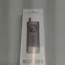 Tire Inflator Portable Air Compressor, 1 Min Fast Inflation Cordless Bike Pump with Digital Pressure Gauge LED Light, 150 PSI Electric Air Pump for Car Tires, Bicycle, Motorcycle, Ball (Grey)