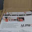 Alpha Living 6 Pack - Disposable Chafing Dish Buffet Set, Half Size Pans, Welded Body Food Warmers for Parties, Fuel Cans Complete Set, Warming Trays