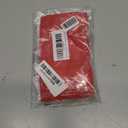 2 Pcs Women Dress Belt Chiffon Sash Waist for Wedding Bridal Sash for Special Occasion 3'' Wide Double Side (White+red)