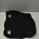 Maliton Inflatable Travel Foot Rest Pillow, Toddler Airplane Bed, Car Seat Foot Rest for Kids, Adjustable Height Leg Rest Pillow for Airplane, Home, Office(Black, 1 Pack)