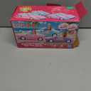 ULOVEME 2.4Ghz Remote Control Car for Girls - 1:18 RC Toys for Kids with Doll, 100 mins with Rechargeable Battery, Birthday for Grils (Pink #4)