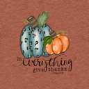 Women Thanksgiving Shirts Funny Leopard Pumpkin Graphic Print Fall T Shirts (X-Large, Brown1)